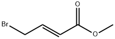 γ-ブロモクロトン酸メチル 化学構造式