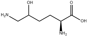 5-HYDROXY-LYSINE Structure