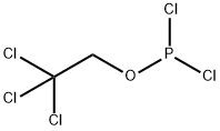 2,2,2-TRICHLOROETHYL PHOSPHORODICHLORIDITE Structure