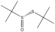 (S)-(-)-叔丁基亚磺酸硫代叔丁酯, 60011-16-7, 结构式