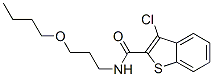 Benzo[b]thiophene-2-carboxamide, N-(3-butoxypropyl)-3-chloro- (9CI)|