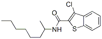 Benzo[b]thiophene-2-carboxamide, 3-chloro-N-(1-methylheptyl)- (9CI)|
