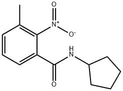Benzamide, N-cyclopentyl-3-methyl-2-nitro- (9CI)|