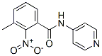Benzamide, 3-methyl-2-nitro-N-4-pyridinyl- (9CI) Structure