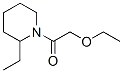 Piperidine, 1-(ethoxyacetyl)-2-ethyl- (9CI) 结构式