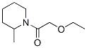 Piperidine, 1-(ethoxyacetyl)-2-methyl- (9CI) 结构式