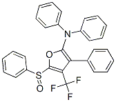 2-Furanamine,  N,N,3-triphenyl-5-(phenylsulfinyl)-4-(trifluoromethyl)-|