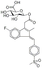 Sulindac Sulfone Acyl-β-D-Glucuronide,60018-37-3,结构式