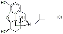 6β-Nalbuphine Hydrochloride Struktur