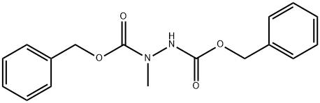 二苄基 1-甲基肼-1,2 二甲酸酯 结构式