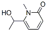 2(1H)-Pyridinone, 6-(1-hydroxyethyl)-1-methyl- (9CI) 结构式