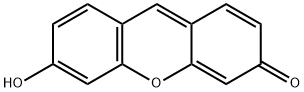 6-hydroxy-3-xanthen-3-one Structure