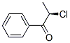 1-Propanone, 2-chloro-1-phenyl-, (2R)- (9CI) Structure