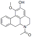 (6R)-6-Acetyl-5,6,6a,7-tetrahydro-1-methoxy-4H-dibenzo[de,g]quinolin-2-ol Structure