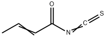 イソチオシアン酸クロトニル 化学構造式