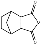 顺-5-降冰片烷-外-2,3-二羧酸酐, 6004-79-1, 结构式