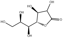 D-グルコヘプトノ-1,4-ラクトン 化学構造式