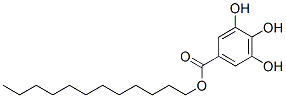dodecyl-3,45-trihydroxybenzoate Struktur