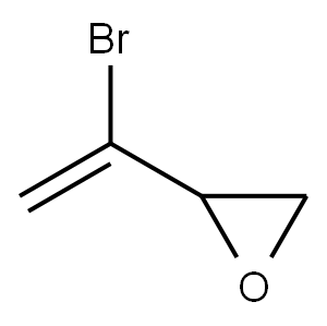 2-溴-3,4-环氧-1-丁烯, 6005-78-3, 结构式