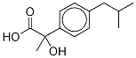 rac a-Hydroxy Ibuprofen Structure