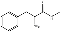 2-氨基-N-甲基-3-苯基丙酰胺,60058-40-4,结构式