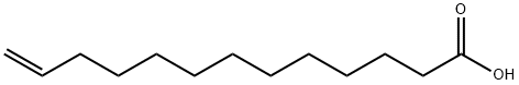 顺十三碳-12-烯酸,6006-06-0,结构式
