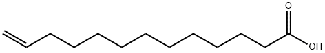 12-TRIDECANOIC ACID Structure