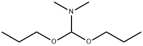 N,N-ジメチルホルムアミド ジプロピル アセタール 化学構造式