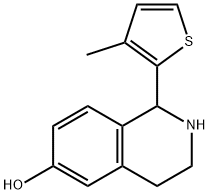 6-Isoquinolinol,1,2,3,4-tetrahydro-1-(3-methyl-2-thienyl)-(9CI)|