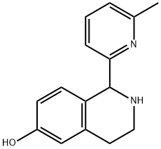 6-Isoquinolinol,1,2,3,4-tetrahydro-1-(6-methyl-2-pyridinyl)-(9CI) Structure