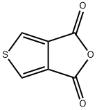 3,4-Thiophenedicarboxylic Anhydride Structure