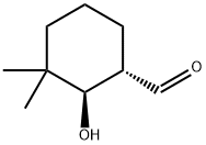 Cyclohexanecarboxaldehyde, 2-hydroxy-3,3-dimethyl-, (1S,2R)- (9CI) Struktur