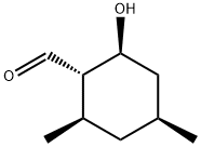 Cyclohexanecarboxaldehyde, 2-hydroxy-4,6-dimethyl-, (1S,2S,4S,6R)- (9CI) Structure