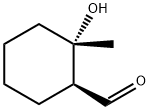 Cyclohexanecarboxaldehyde, 2-hydroxy-2-methyl-, (1S,2S)- (9CI) Structure