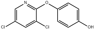 4-[(3,5-dichloro-2-pyridyl)oxy]phenol Struktur