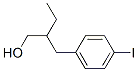 2-(p-Iodobenzyl)-1-butanol Struktur