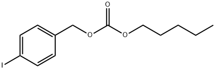 p-Iodobenzylpentyl=carbonate Structure