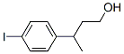 3-(p-Iodophenyl)-1-butanol Struktur