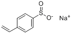 4-乙烯苯亚磺酸钠盐 结构式