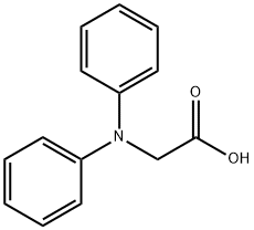(DIPHENYLAMINO)ACETIC ACID Structure