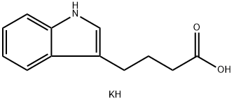 INDOLE-3-BUTYRIC ACID POTASSIUM SALT Structure