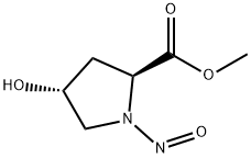 L-Proline, 4-hydroxy-1-nitroso-, methyl ester, trans- (9CI) Struktur