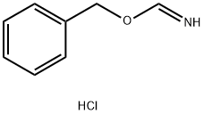 Benzyl formimidate-hydrochloride 化学構造式