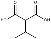 Isopropylmalonic acid Struktur