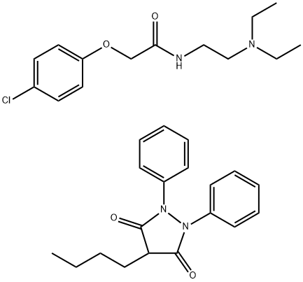 クロフェゾン 化学構造式