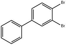3,4-ジブロモ-1,1'-ビフェニル 化学構造式