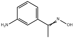 Ethanone, 1-(3-aminophenyl)-, oxime (9CI) Structure
