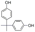 4-[2-(4-hydroxyphenyl)propan-2-yl]phenol Struktur