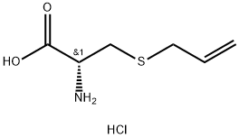 S-Allyl-L-cysteine hydrochloride 化学構造式