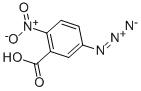 2-NITRO-5-AZIDOBENZOIC ACID Struktur